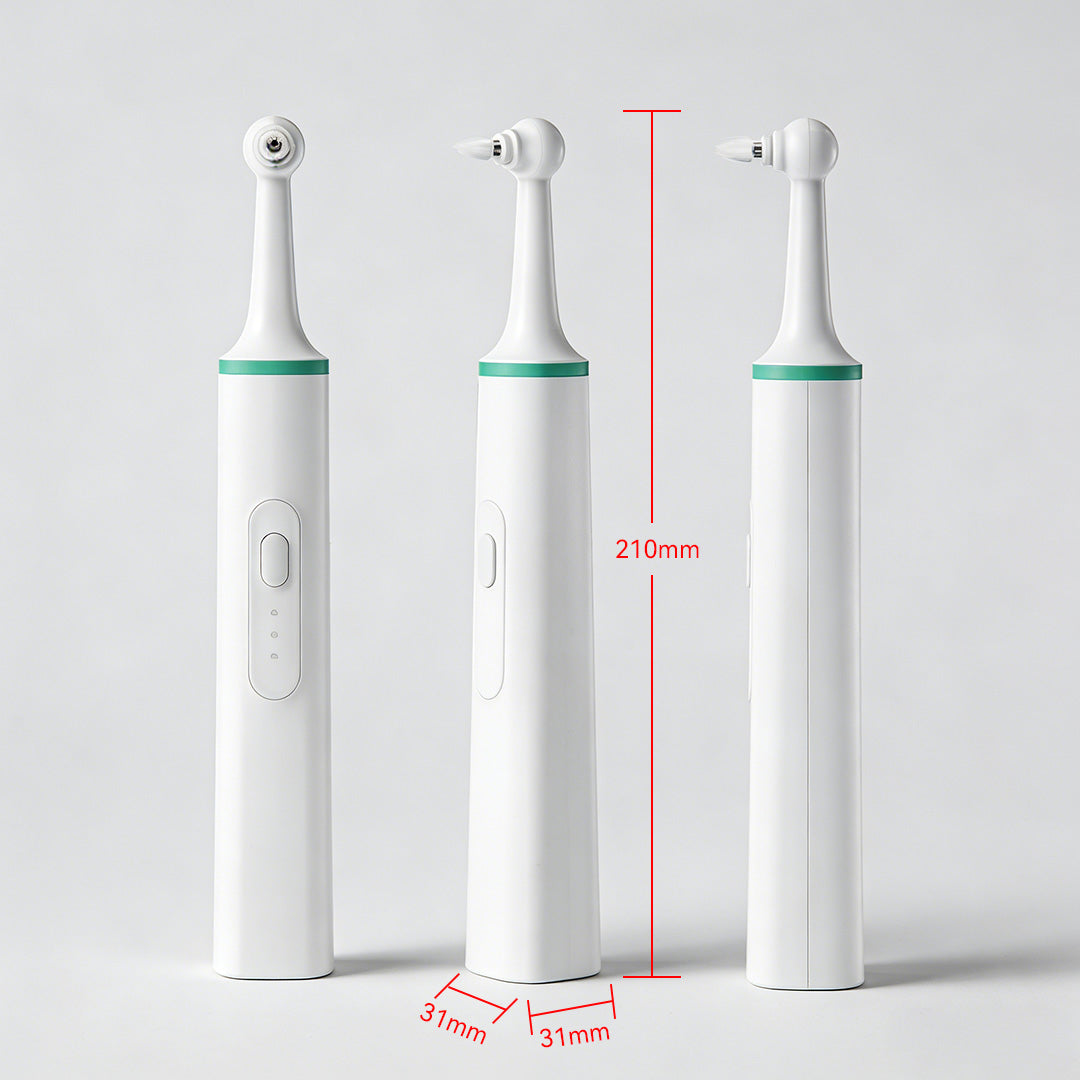 Compact electric cat toothbrush with slim and easy-to-handle design