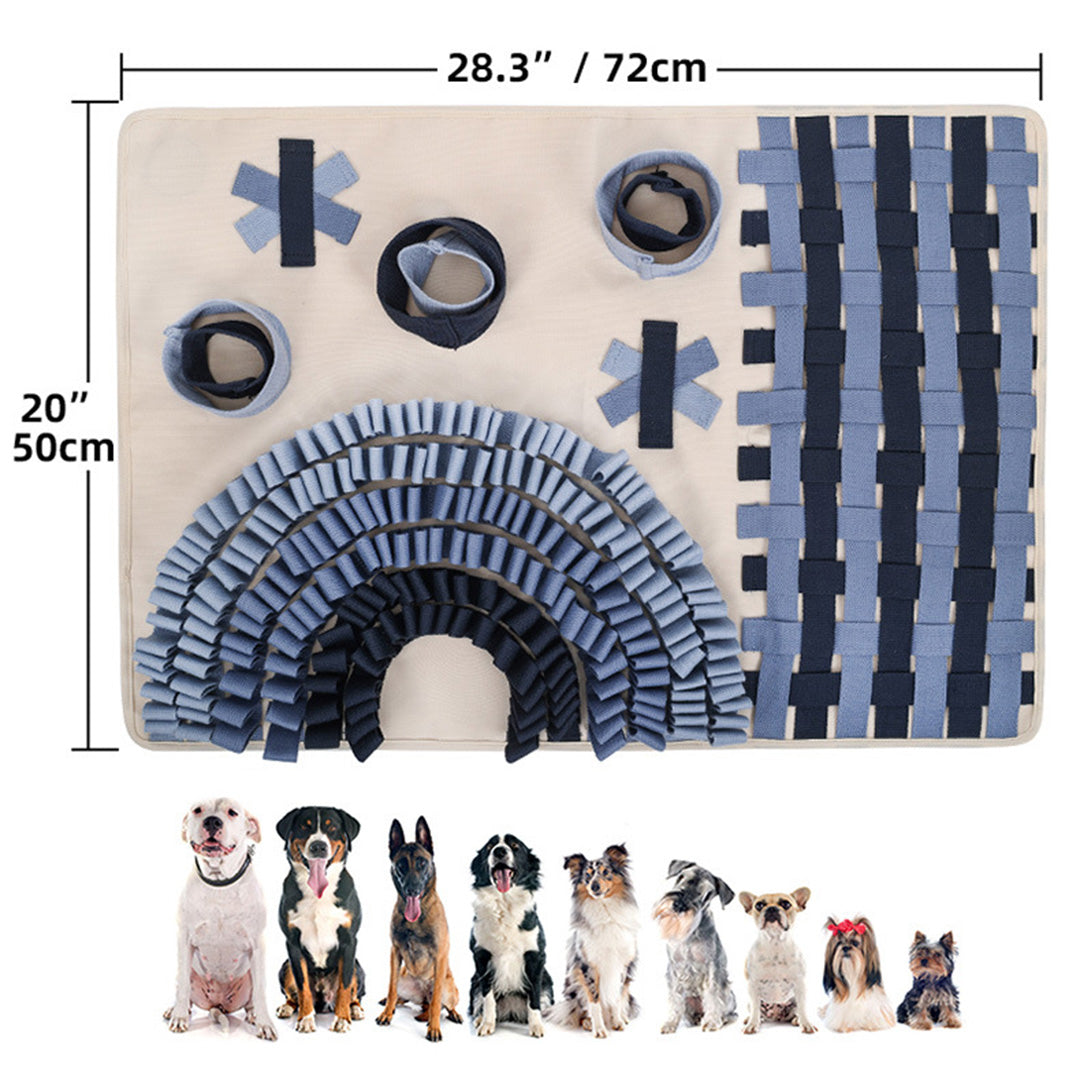 dog ruffle mat